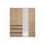 3 Door Manufactured Wood Wardrobe-1532803783