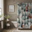 Rideau de douche Candy Route - Premium-752489148