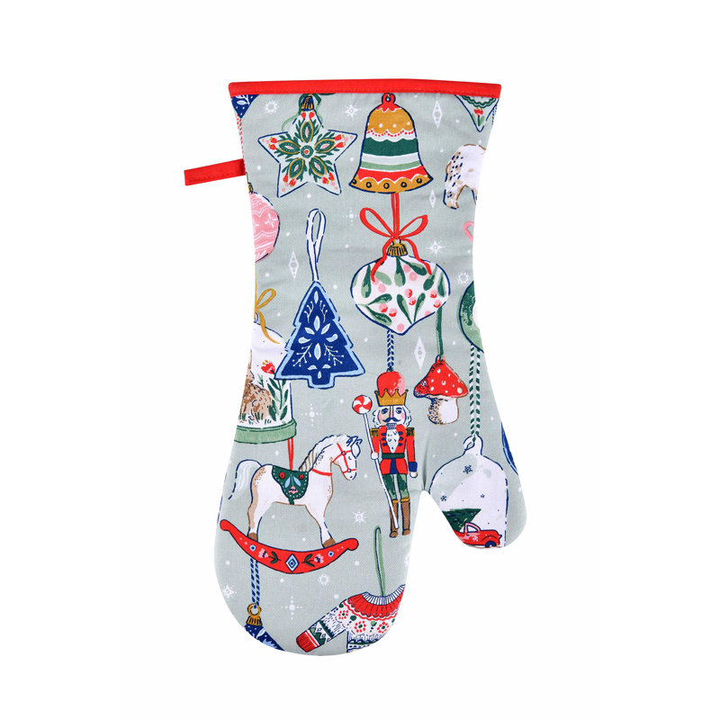 Ulster Weavers Christmas Ornaments 100% Cotton Oven Glove