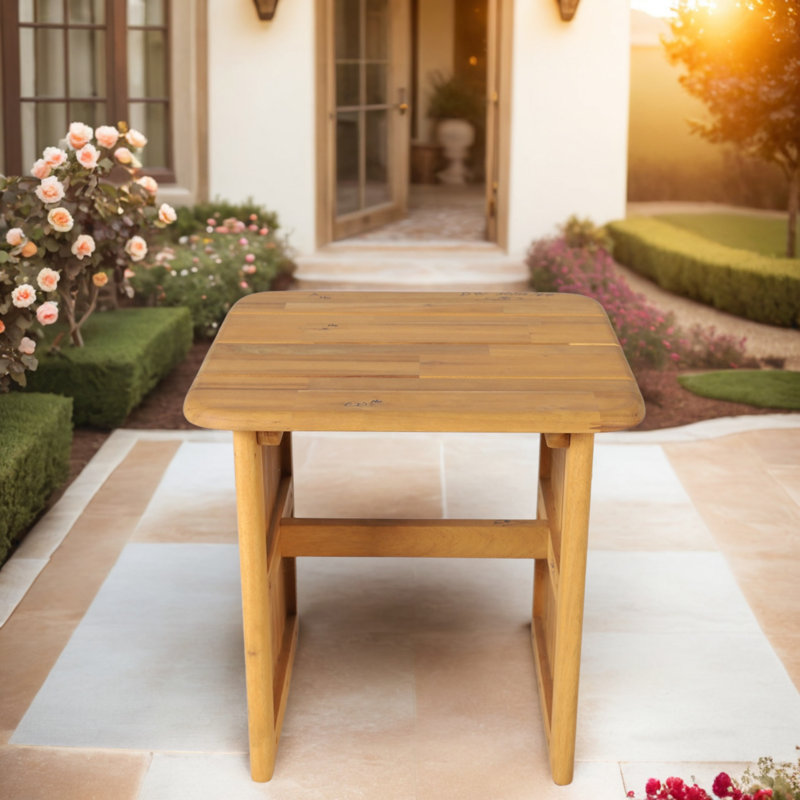 Table d'appoint d'extérieur Guzal