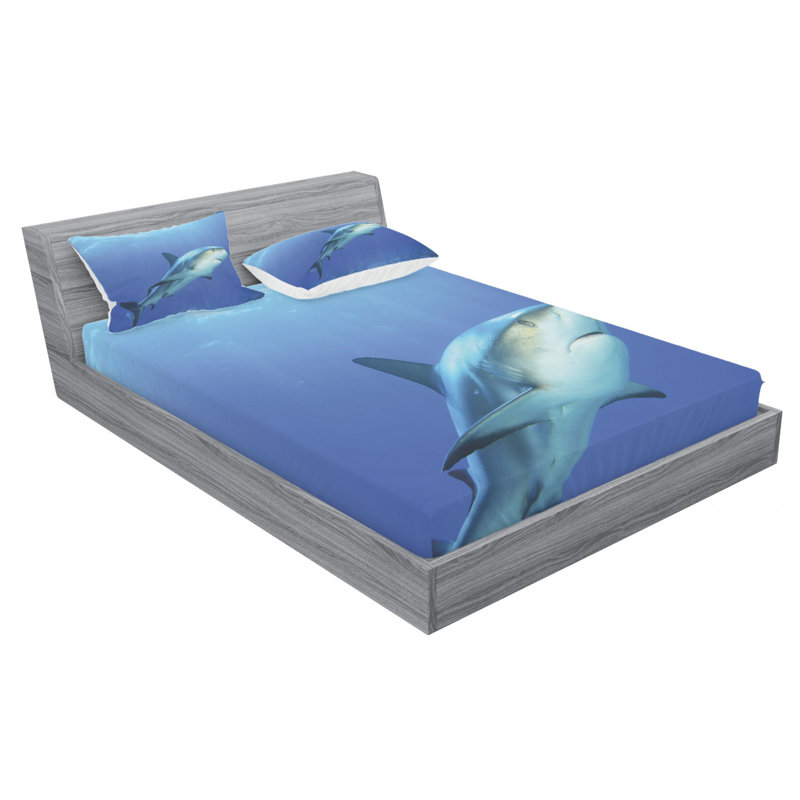 Microfiber Sheet Set, Queen Sheet Set + Fitted Sheet + 2 Pillowcases