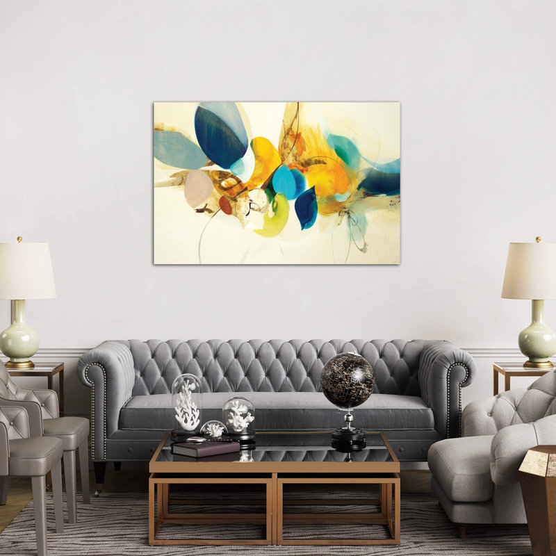Candid Color by Sarah Stockstill - Wrapped Canvas Painting, 66.04 cm H x 45.72 cm W x 3.175 cm D