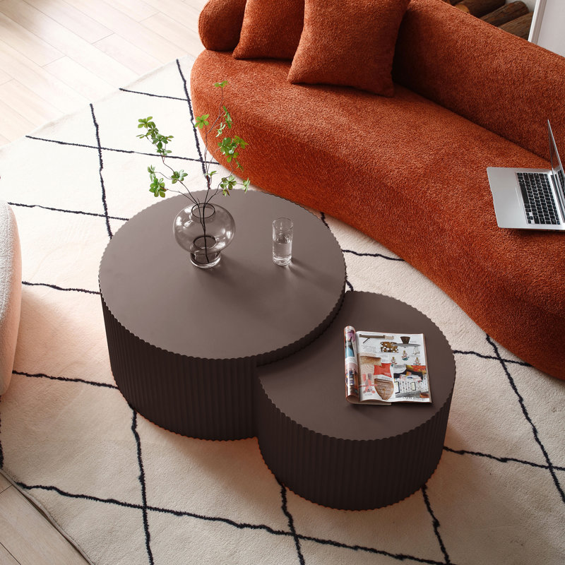 Berneice Nesting Coffee Table, Brown