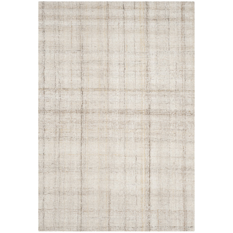 Gowans Striped Hand Tufted Area Rug, Rectangle 61 x 91cm