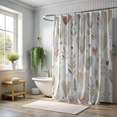 Rideau de douche standard 1 pièce Soft Nursery
