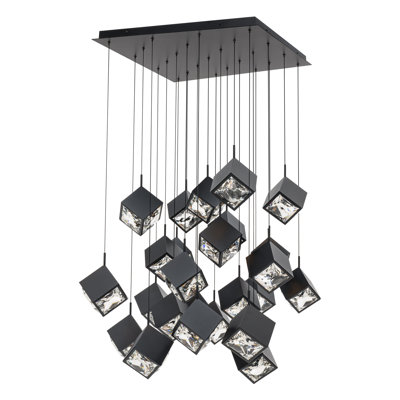 Ice Cube Square Multi-Light 4-CCT Pendant
