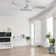 Chaely 52" Blade Modern Flush Mount Ceiling Fan With LED Lights And Remote Control