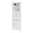Triangle Tall Cabinet With 3 Drawers And Adjustable Shelves-542351783