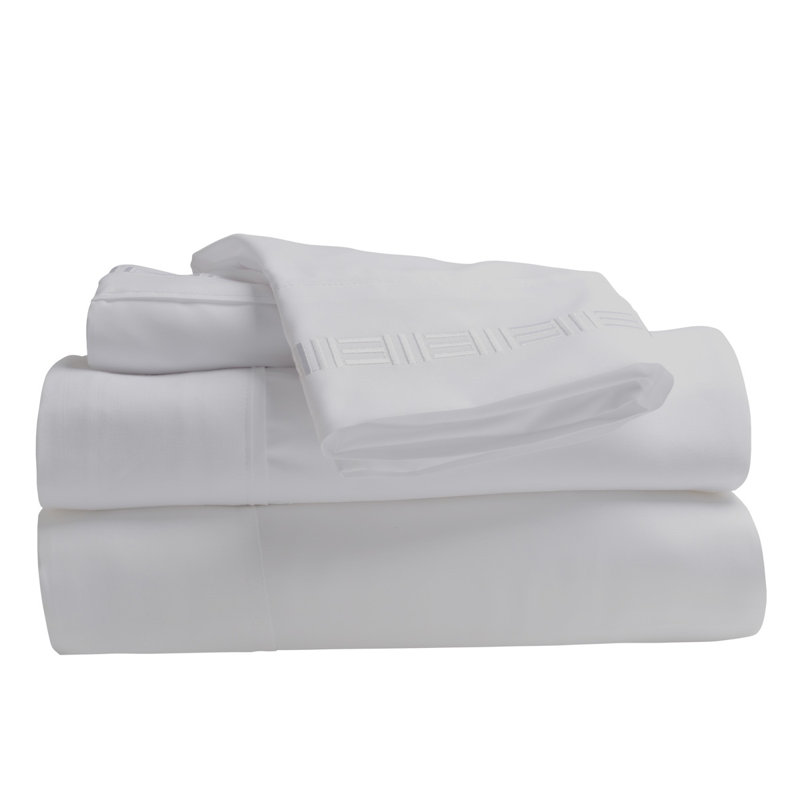 Ensemble de draps en microfibre Paarizaat 9900 Series, Très grand, Blanc