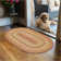 Dajohn Jute Braided Non-Shedding Country Brown/Cream Rug