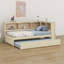 Lit de jour avec couchette, tablettes et ports USB-288165183