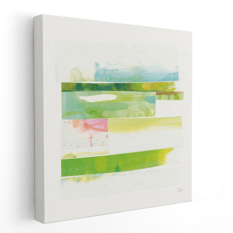 Stacks III - reproduction d'art sur toile, H 12 po x l 12 po