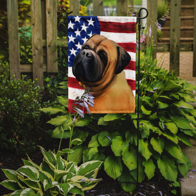 Polyester à 2 côtés 15 x 11 po drapeau de jardin