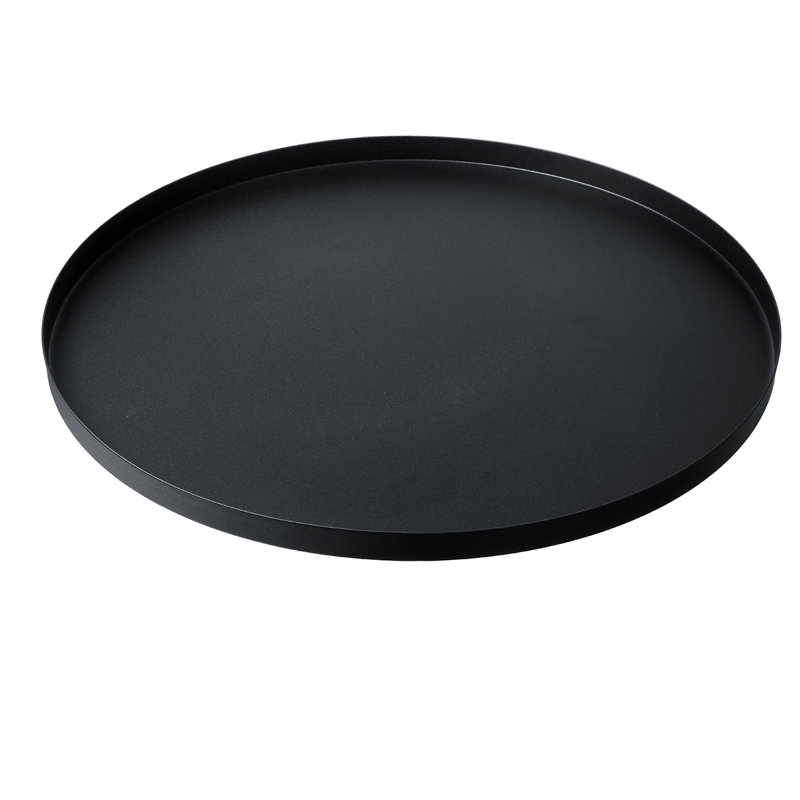 Tray Top End Table, Black