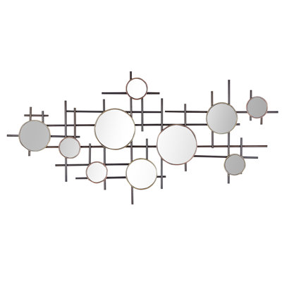 Kinard Metal Flat Wall Mirror