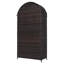 Armoire de rangement 72 po en osier avec tablettes-1301939188