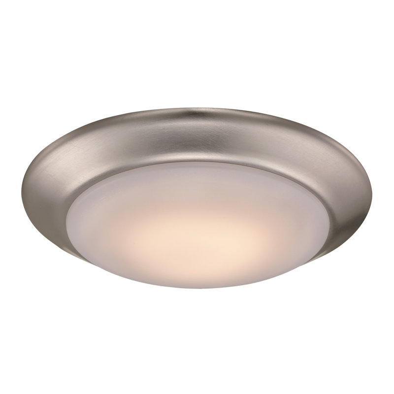 Plafonnier encastré simple à DEL 1 lumière 4 "Scottville
