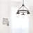 Georgetown 3 - Light Dimmable Wagon Wheel Chandelier