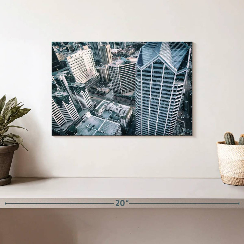 Sireci San Diego Towers, 8" H x 12" W