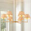  Lustre 6 lumières à la main Boho 