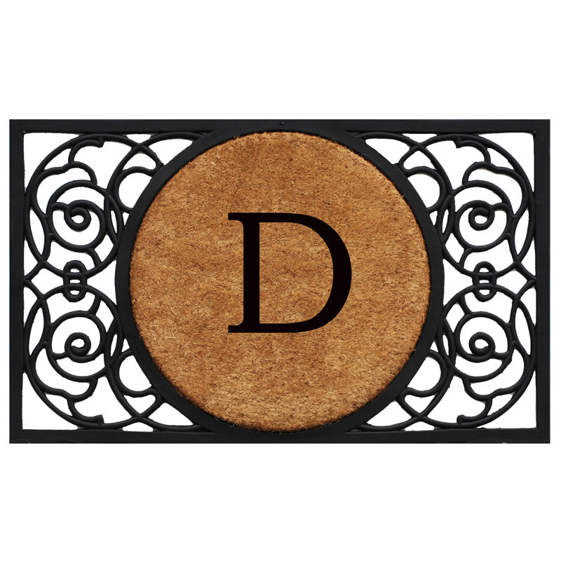 Cermenho Non-Slip Outdoor Doormat, D, Rectangle 18" x 30"