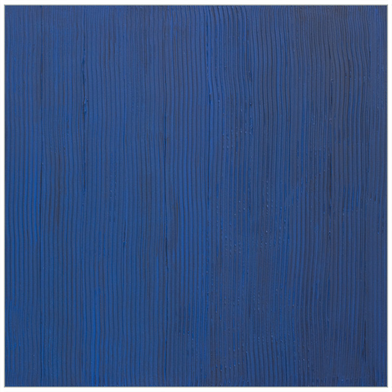 Cobalt' Framed Print on Canvas