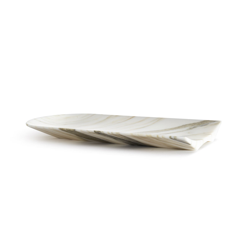 Marble Tray, White