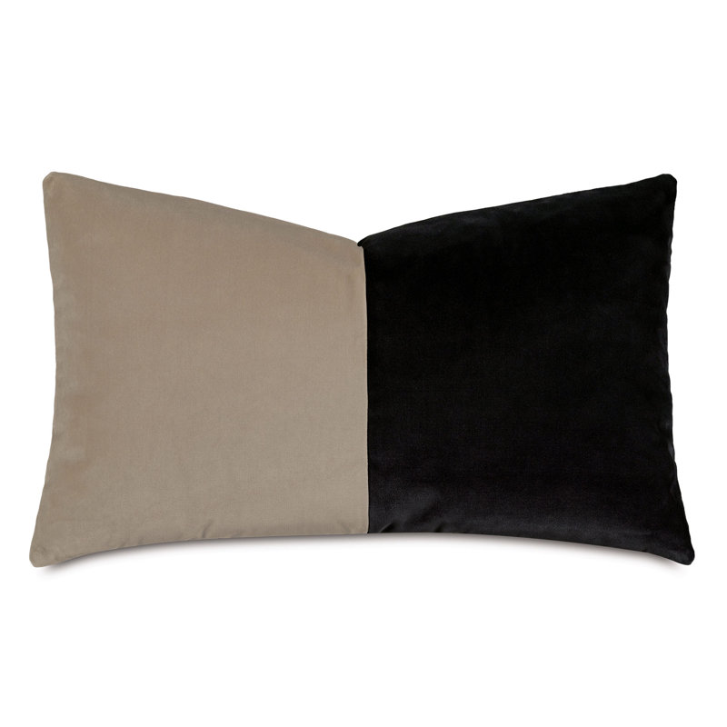 Studio 773 Lifestyle Down Reversible Throw Pillow, Charcoal/Khaki