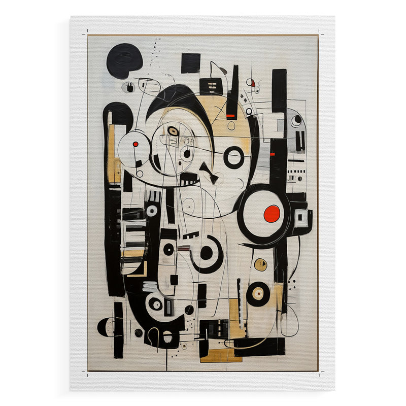 ABSTRACT Series CECLXIX - Impression sur toile seulement - NON-CADRE