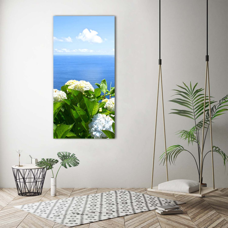 Hydrangea Sea - Wrapped Canvas Print