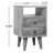 Cashala 12'' W Solid Wood Nightstand