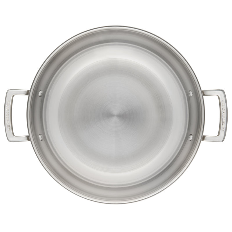 Classic Stainless Steel Round Wok - Thumbnail 5