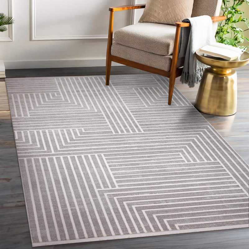 Soft Plush Area Rugs Non Slip Hallway Rug Large Bedroom Carpet Low Pile Acrylic Rug Floor Mat CN015, Rectangle 120 x 180 cm