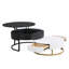 Tables basses gigognes modernes à plateau relevable avec 2 tiroirs-425233098
