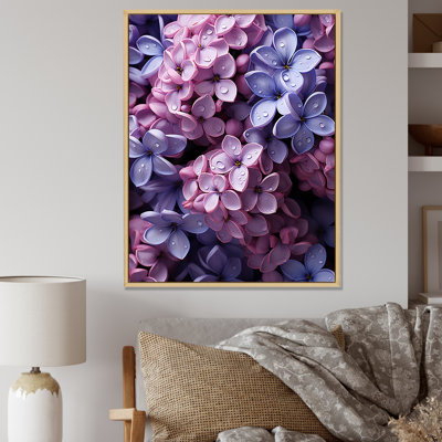 " Vibrant Fragrance Lilac Blossoms II "