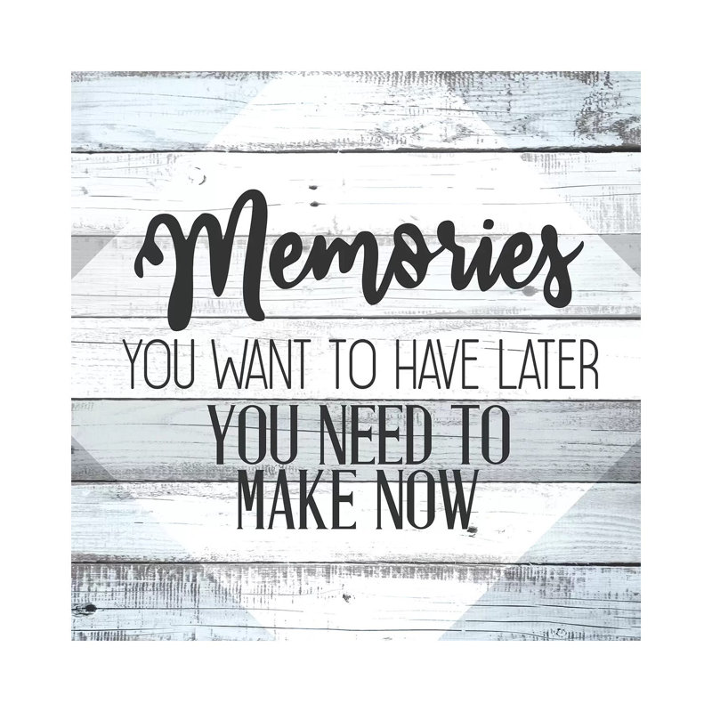 Memories II by Kimberly Allen - Print on Canvas, 45.72cm H x 45.72cm W x 3.81cm D, Wrapped Canvas