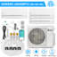 20 mini climatiseur à deux zones sans conduit 28000BTU connecté au Wi-Fi 20 SEER2 (9K + 9K + 9K)-126199199-126199198