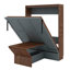 Lit escamotable avec bureau escamotable Murphy-1568370224