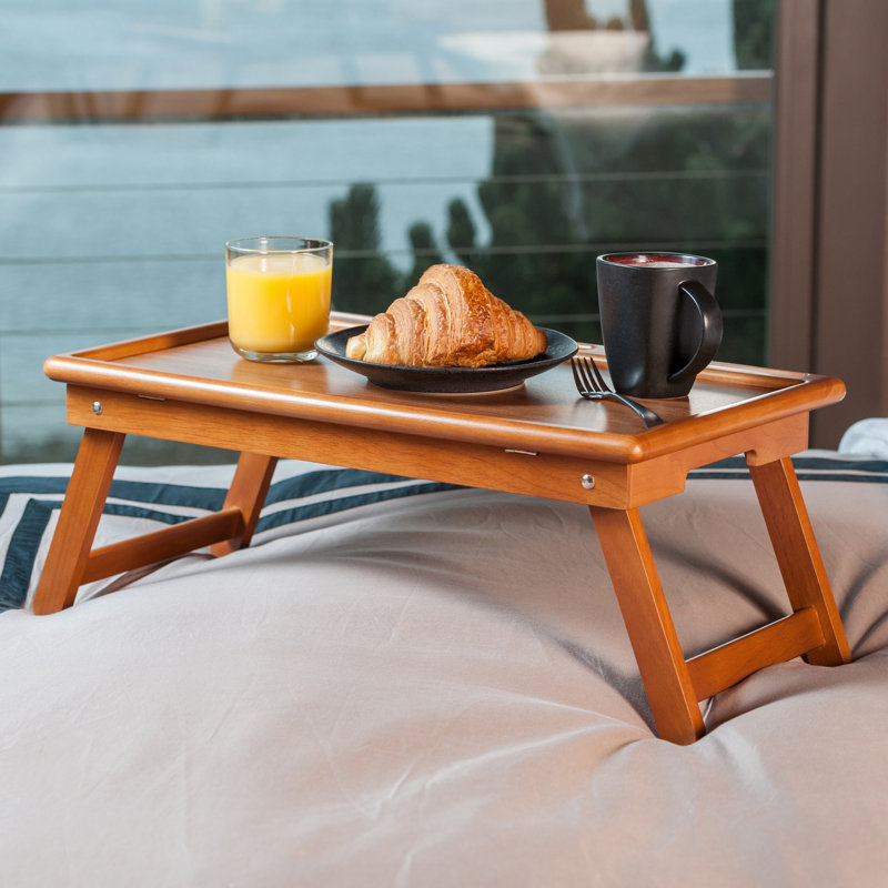 Plateau pour petit déjeuner Arlo, Brun / teck