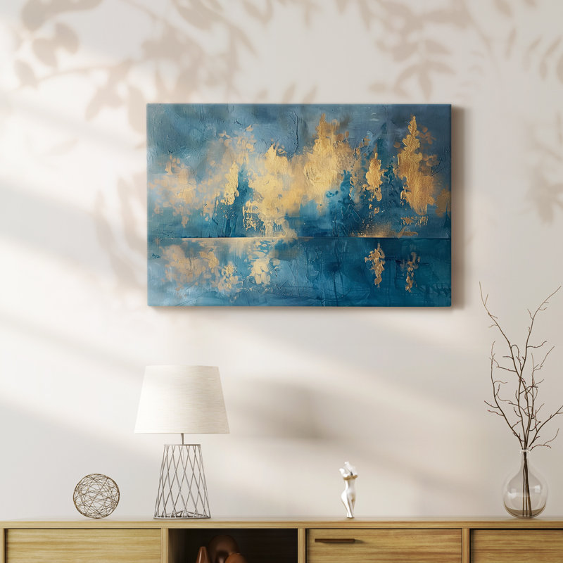 Série de paysages abstraits CLXIV, H 40 po x l 60 po