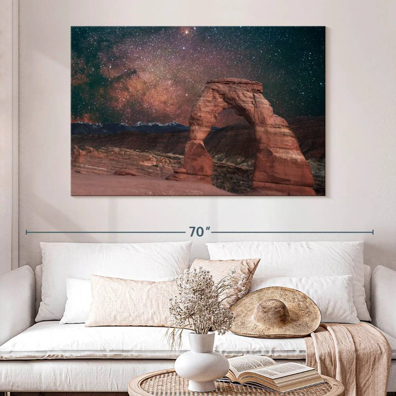 Oberle Starlit Delicate Arch, 34" H x 51" W
