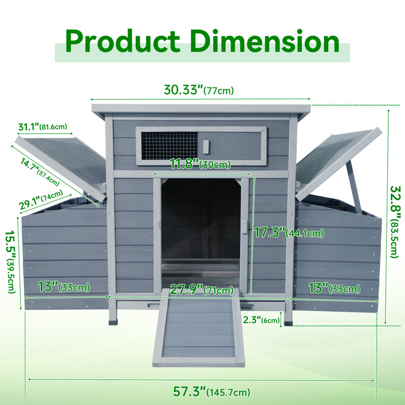 Outdoor Large Chicken Coop