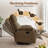Recliner Chair， 360° Swivel Reclining Chair For Living Room, Small Manual Recliner For Small Space-1728959144