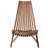 Folding wood chair