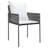 Nadiyah 8 - Person Patio Dining Set with Rectangular Table , Cushions Included-1466840266-1466840267