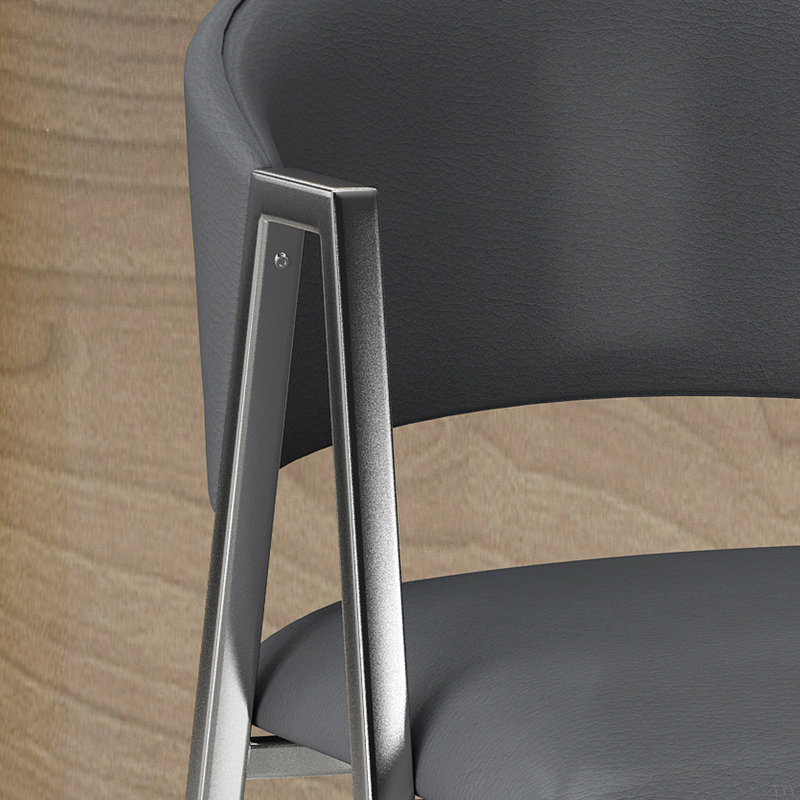 Maebree Faux Leather Accent Chair