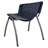Oliverson Plastic Stacking Lobby Chairs with Perforated Backs-848270528