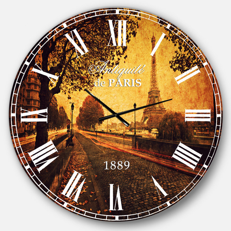 Horloge murale Swigart, Surdimensionné