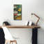 "Epic Graffiti" Windchime Spring "par Allan Friedlander, art mural sur toile, 12 po x 24 po