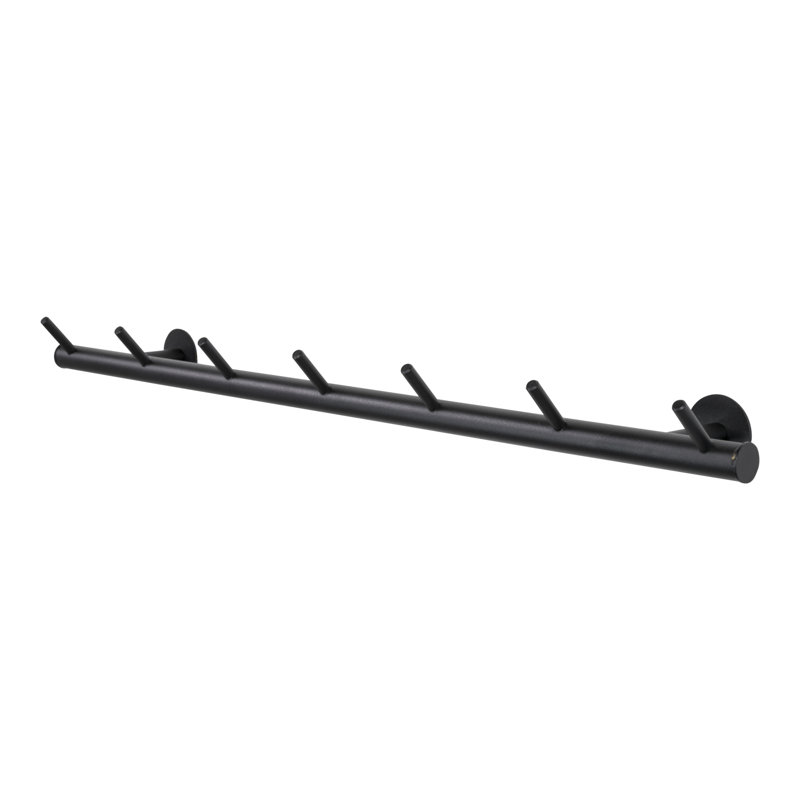 Odin Metal Wall 7 - Hook Wall Mounted Coat Rack